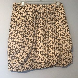 BANANA REPUBLIC faux wrap skirt